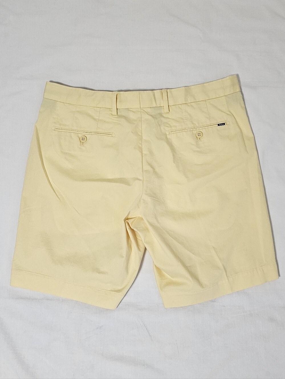 Polo Ralph Lauren Performance Golf Shorts Men’s 34 Yellow Tailored Fit - Picture 4 of 8